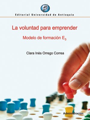 cover image of La voluntad para emprender